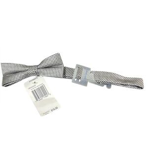 Silver Nail Head Bowtie